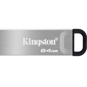 金士顿（Kingston）64GB USB 3.2 Gen 1 U盘 DTKN 大容量U盘 金属外壳 读速200MB/s 学习办公投标电脑车载优盘