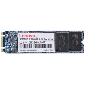 联想（Lenovo）256GB SSD固态硬盘 M.2(SATA) SL700固态宝系列 2280板型