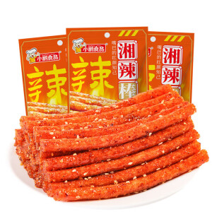 小鹏食品 XIAOPENG FOOD【小鹏食品】湘辣棒网红辣条休闲零食儿时回忆吃货解馋小吃96g 湘辣棒*3包 96g