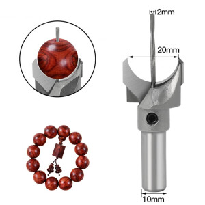 佛珠刀钨钢佛珠刀佛珠小孔圆珠刀木珠手串工具佛塔刀钻头 佛珠刀2*20*10