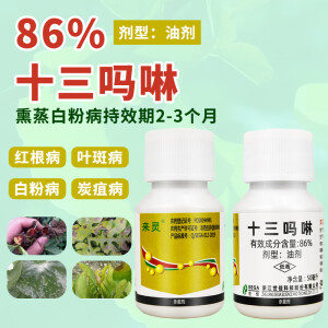 世佳 来灵86%十三吗啉马林 浙江世佳 橡胶红根病草莓白粉病农药杀菌剂 100ml/瓶