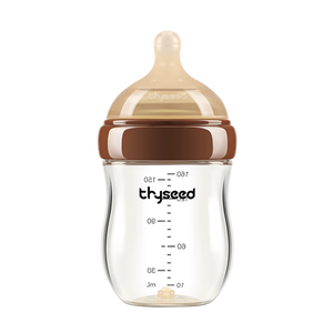 世喜奶瓶新生儿0-1个月防胀气呛奶玻璃婴儿仿母乳奶嘴160ml