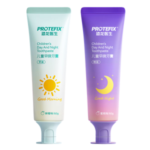 恐龙医生（PROTEFIX）【8大0添加】儿童牙膏3-6-12岁换牙期防蛀含氟固齿奥拉氟小孩牙膏