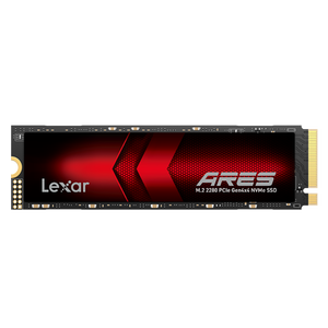 雷克沙（Lexar）4TB SSD固态硬盘 ARES 战神系列 M.2接口(NVMe协议) PCIe 4.0x4 读速7400MB/s TLC颗粒 游戏装机