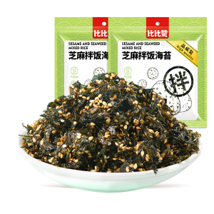 比比赞（BIBIZAN）拌饭海苔250g/袋 海苔碎紫菜休闲零食儿童拌饭营养下饭料送礼