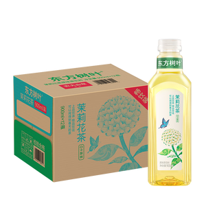 农夫山泉东方树叶茉莉花茶900ml*12瓶无糖茶饮料0糖0脂0卡整箱装
