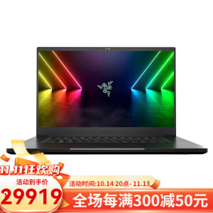 雷蛇（Razer）灵刃 Blade 15 系列 设计师本 30系列游戏轻薄本笔记本电脑 黑色 i7-12800H 240Hz+3080Ti+32G+1TB