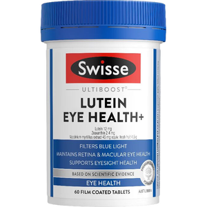 Swisse斯维诗 叶黄素小蓝盾 含越橘玉米黄质 60片/瓶