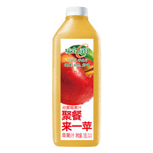 味全 每日C苹果汁 1600ml 100%果汁 冷藏果蔬汁饮料聚餐