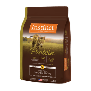 instinct天然百利高蛋白猫粮进口鸡肉全猫幼猫粮10磅/4.5kg 效期26年12月