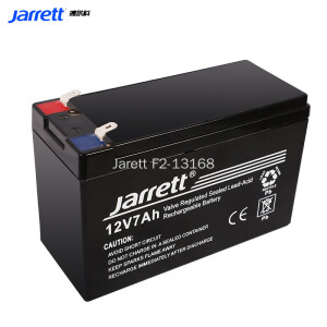 JARRETT捷尔科蓄电池12V7AH 绿色环保储能电瓶 环境恶劣基站UPS应急电源 12V7AH