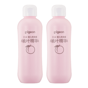 贝亲（Pigeon）桃子水  婴儿爽身露 四季通用 200ml  *2
