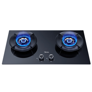 美的（Midea）【推荐选购AK7新品灶】Q529L-M天然气5.2kW猛火灶台搭配蒸汽洗烟机节能灶以旧换新