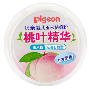 贝亲（Pigeon）婴儿玉米舒缓爽身粉 桃叶精华 四季通用 50g HA23