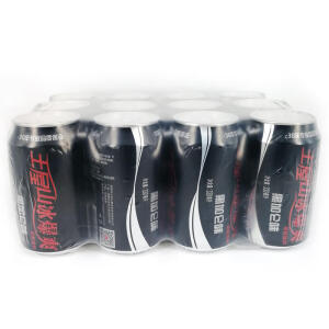 王屋山冰爆爽 黑加仑味碳酸饮料 330ml/500ml 330ml*20罐【1件】