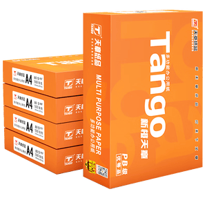 天章 （TANGO）A4打印纸80g500张*5包 新橙天章【优选品质】整箱2500张办公家用双面打印复印纸高性价比