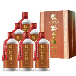 黔台酒五年（2013） 53度 500ml 酱香型白酒 5年整箱6瓶