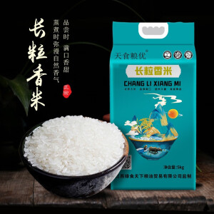 天食粮优牌长粒香米5kg 5kg