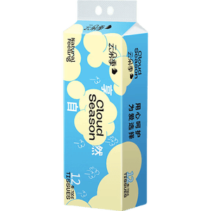 【优等品】云朵季加厚无芯卷纸卫生纸5层家用实惠装100%原生木浆 5层 58g*12卷