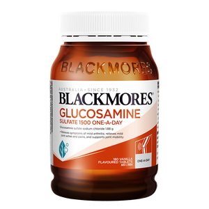澳佳宝（Blackmores）氨糖维骨力补钙片养护关节骨骼澳洲进口自营1500mg高浓度180片