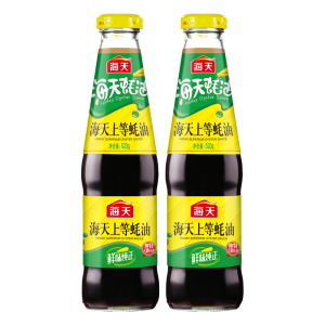 海天 上等蚝油520g*2瓶  凉拌炒菜火锅烧烤调料 家用调味品