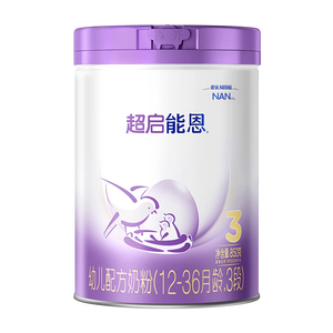 雀巢（Nestle）【超值加量装】新品 超启能恩部分水解配方奶粉3段12-36月850g