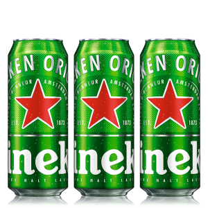 喜力经典500ml*3听 喜力啤酒Heineken