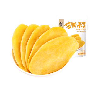 华味亨500g芒果干 蜜饯果干休闲零食水果干果脯小吃黑五优惠 500g/袋（热卖）