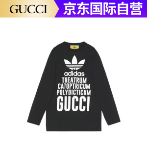 Gucci阿迪联名长袖经典时尚百搭休闲圆领长袖女 XS