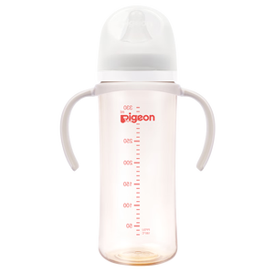 贝亲（Pigeon）PPSU宽口径双把手奶瓶330ml LL号奶嘴 9个月+ AA271