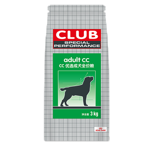 皇家皇家狗粮 成犬狗粮 犬粮 通用犬型 CC 通用粮 ≥12月 3KG
