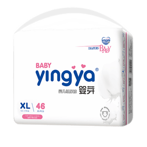婴芽（YINGYA）纸尿裤XL码2包92片【11.5-14kg】婴儿超薄干爽尿不湿男女宝宝通用