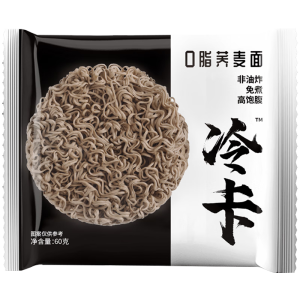 冷卡0脂荞麦方便面60g*30包非油炸荞麦面条荞麦挂面代餐免煮泡面拌面