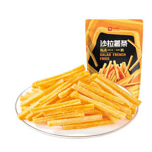 良品铺子 沙拉薯条 膨化食品休闲零食小吃小袋装140g