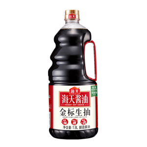 海天 生抽酱油1.9L 【金标 一级酱油】金标系列