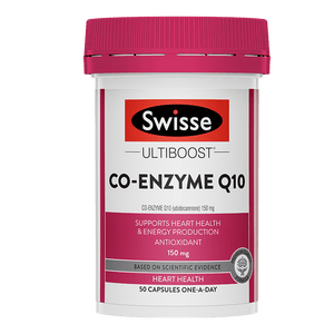 Swisse斯维诗 辅酶Q10胶囊150mg  50粒/瓶熬夜加班胸闷