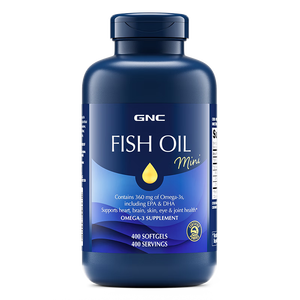 GNC健安喜深海鱼油原装进口omega-3非鱼肝油送礼400粒【冷链运输】