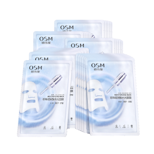 欧诗漫（OSM）玻尿酸水光补水面膜5片*6盒共30片护肤化妆品情人节礼物