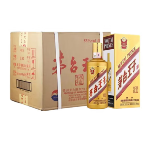 茅台茅台王子酒  酱香经典500ml*6整箱  53度酱香型白酒 53度 500mL 6瓶 金王子整箱