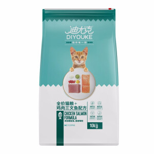 迪尤克经典猫粮成猫幼猫全阶段猫粮海洋鱼味牛肉味流浪猫蓝猫 鱼肉味猫粮10kg