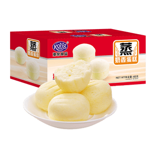 港荣蒸蛋糕奶香900g面包零食饼干西式糕点甜品零食下午茶独立小包装
