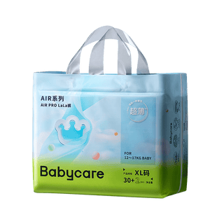 babycare Air pro拉拉裤成长裤XL30+2片(12-17kg) 婴儿尿不湿夏日超薄透气