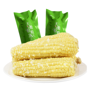 天勤粒粒净有机小香糯玉米3.5斤（8穗）鲜食糯玉米棒玉米真空包装早餐代餐