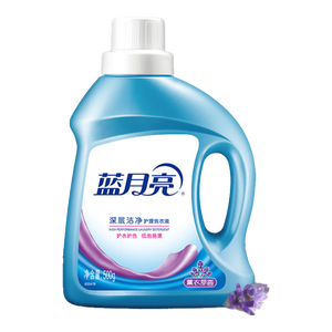 蓝月亮 深层洁净洗衣液 薰衣草香 500g/瓶 高效除螨 强效去污