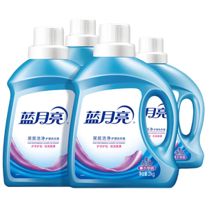 蓝月亮 深层洁净洗衣液 薰衣草香 2kg*2+1kg+500g 全瓶装 强效去污