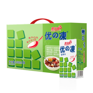 惠尔康 烧仙草凉粉饮料优的冻仙草冻清凉饮品248g*16盒 整箱礼盒装 送礼