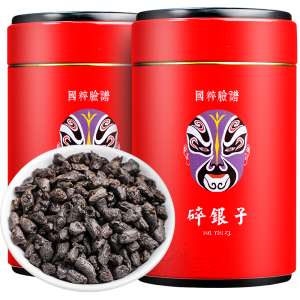 立香园 碎银子古树茶化石普洱茶糯米香茶叶 云南古树纯料老茶头礼盒装 茶化石500克