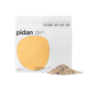 pidan经典混合猫砂 豆腐膨润土混合 3.6kg款4包装