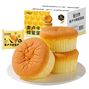 卡尔顿（Calleton）麦卢卡蜂蜜蛋糕面包早餐休闲零食营养糕点整箱下午茶小吃点心400g