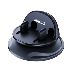 飞利浦（PHILIPS）车载手机支架汽车用车内导航中控仪表台防滑吸盘硅胶固定器2325